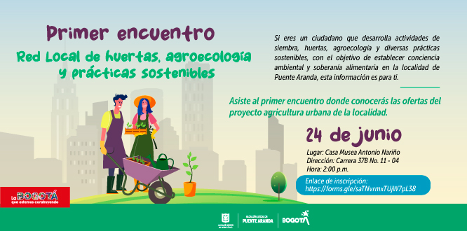 Encuentro Red Local de huertas, agroecología y prácticas sostenibles en Puente Aranda