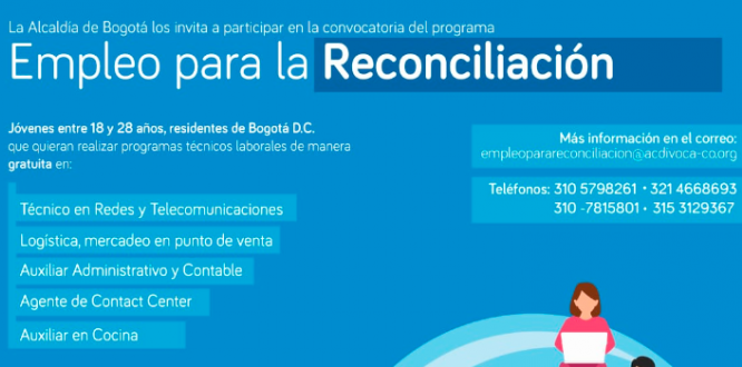 Convocatoria de empleo para la Reconciliación 2019