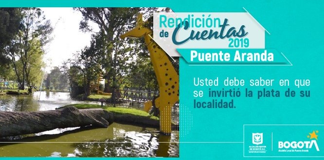 La Alcaldía Local de Puente Aranda inicia el proceso de rendición cuentas 2019