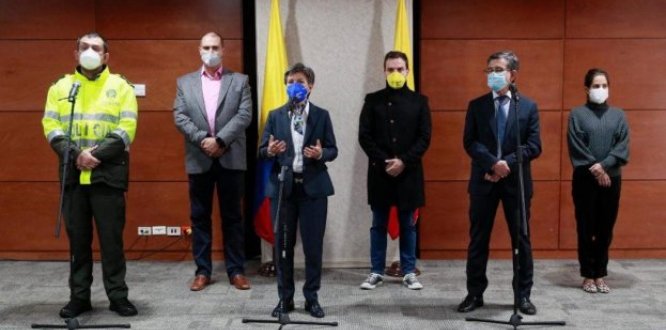 La alcaldesa Claudia López da a conocer las medidas para las empresas, comercios y/o plataformas que presten servicios a domicilio.