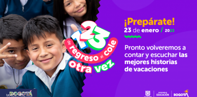 niño de regreso a clases