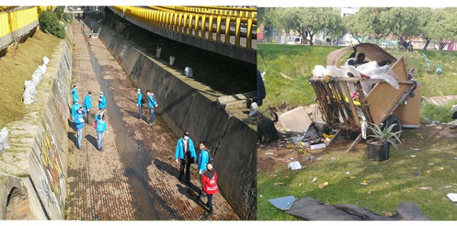 Alcaldías Locales de Puente Aranda y Mártires recuperan Canal Comuneros