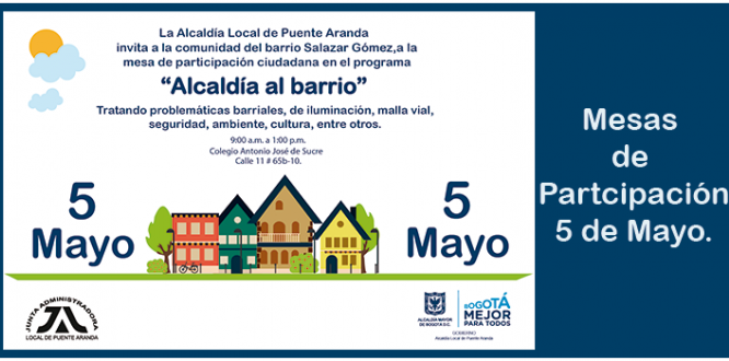 PARTICIPA DE ‘ALCALDÍA AL BARRIO’