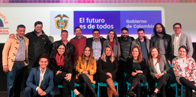  El equipo 'in-house' que creó el nuevo portal web de Bogotá.