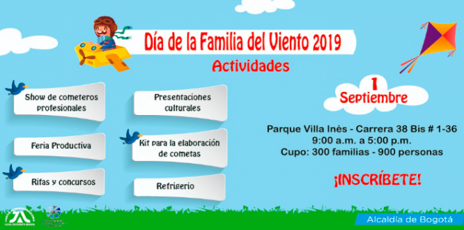 Inscríbase a nuestra espectacular celebración del Día de la Familia del Viento