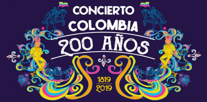 Gran concierto en conmemoración a la  independencia de Colombia y el cumpleaños 481 de Bogotá