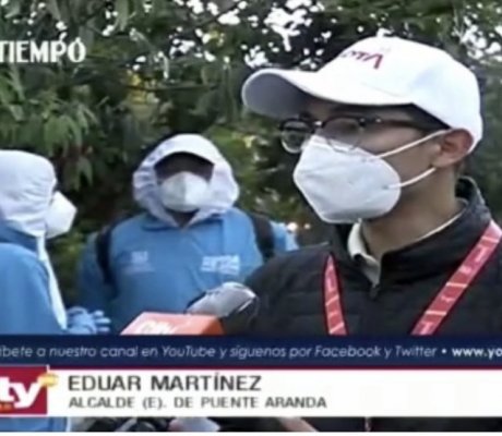 Jornada de sensibilización, limpieza y desinfección en habitantes de calle y carreteros