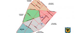 Mapa Local Puente Aranda