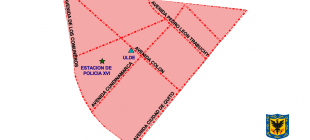 Mapa UPZ 108 Zona Industrial