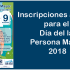 Invitamos a la comunidad a inscribirse y participar de la hermosa celebración del "Día de la Persona Mayor"