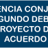 PONENCIA CONJUNTA SEGUNDO DEBATE PROYECTO DE ACUERDO