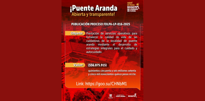 PUBLICACIÓN PROCESO FDJPA-LP-016-2025