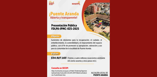 Presentación Pública FDLPA-IPMC-025-2025