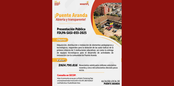 Presentación Pública FDLPA-SASI-033-2025