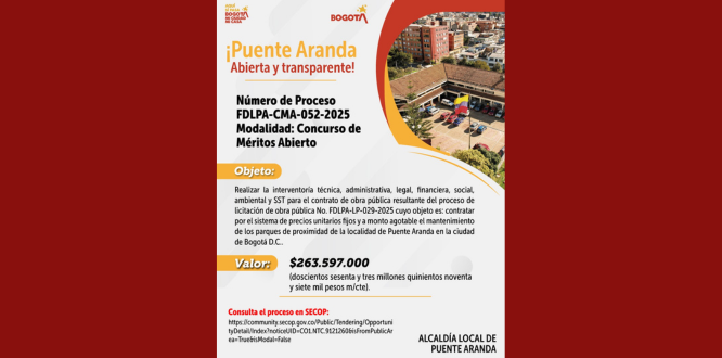 Proceso FDLPA-CMA-052-2025 Modalidad: Concurso de Méritos Abierto Proceso FDLPA-CMA-052-2025 Modalidad: Concurso de Méritos Abierto