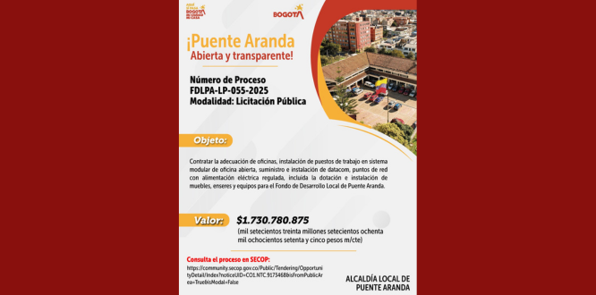 FDLPA-LP-055-2025 Modalidad: Licitación Pública.