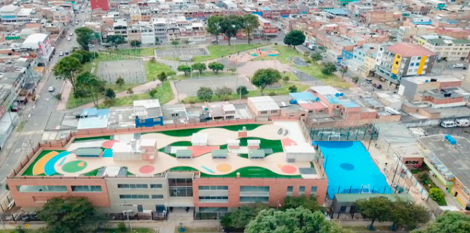 Como nueva quedó sede del colegio Julio Garavito Armero en Puente Aranda Como nueva quedó sede del colegio Julio Garavito Armero en Puente Aranda