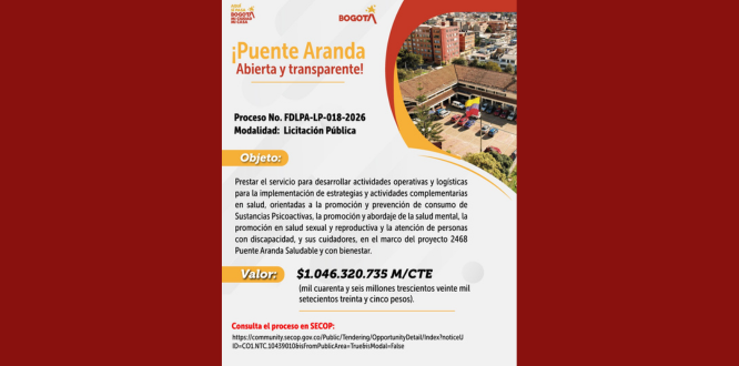 Proceso No. FDLPA-LP-018-2026 Modalidad: Licitación Pública Proceso No. FDLPA-LP-018-2026 Modalidad: Licitación Pública