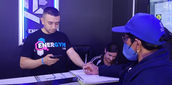 Operativos de IVC a gimnasios de Puente Aranda