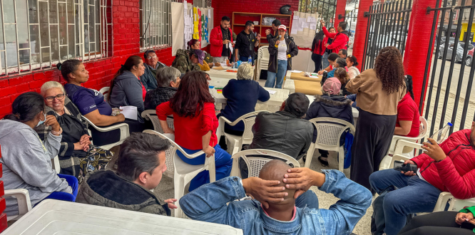 Taller de co-creación en Puente Aranda Taller de co-creación en Puente Aranda