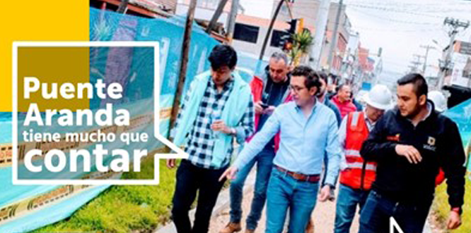 Puente Aranda tuvo mucho que contarle a la ciudadanía