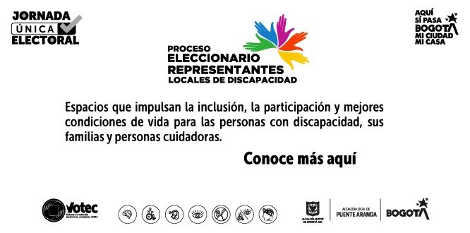 Inicia Proceso Eleccionario De Representantes A Los Consejos Locales De Discapacidad