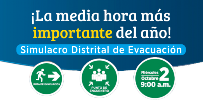Bogotá se alista para la media hora más importante del año ¡Infórmate, prepárate y participa! Bogotá se alista para la media hora más importante del año ¡Infórmate, prepárate y participa!