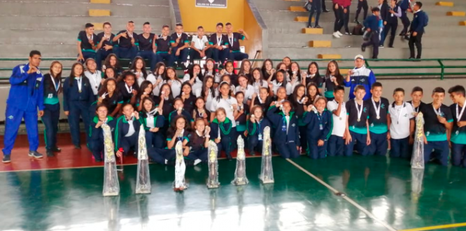 Felicitaciciones a los campeones de los Juegos Intercolegiados 2018-2018