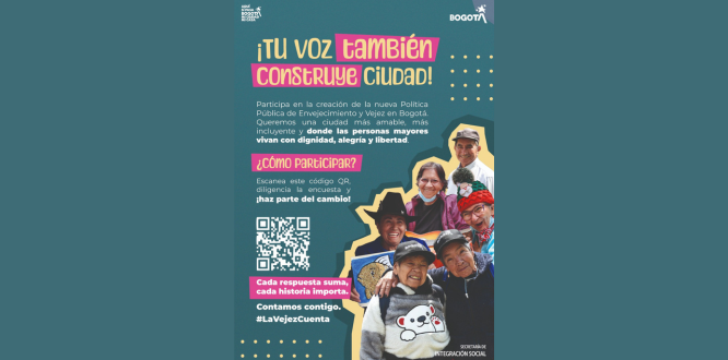 Bogotá avanza en la formulación de la nueva Política Pública de Envejecimiento y Vejez