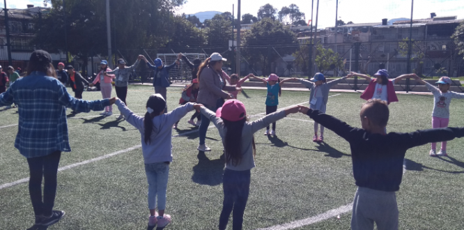 Niños de Puente Aranda tendrán unas vacaciones saludables Niños de Puente Aranda tendrán unas vacaciones saludables