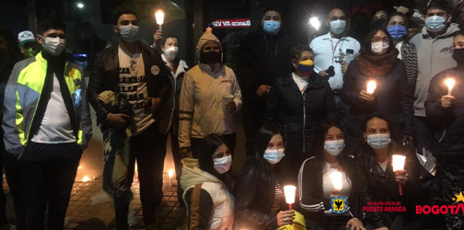 Alcaldesa Rosa Montero con la comunidad