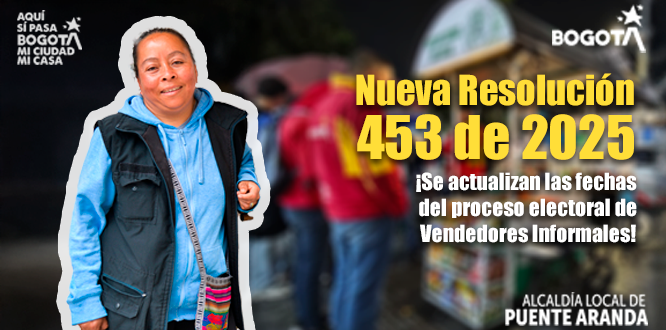 Bogotá se prepara para las Elecciones de Consejos de Vendedores Informales