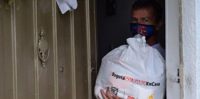 Puente Aranda Solidaria con los habitantes de las UPZ Ciudad Montes y Muzú