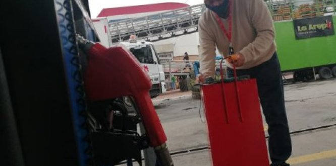Verificación bombas de gasolina