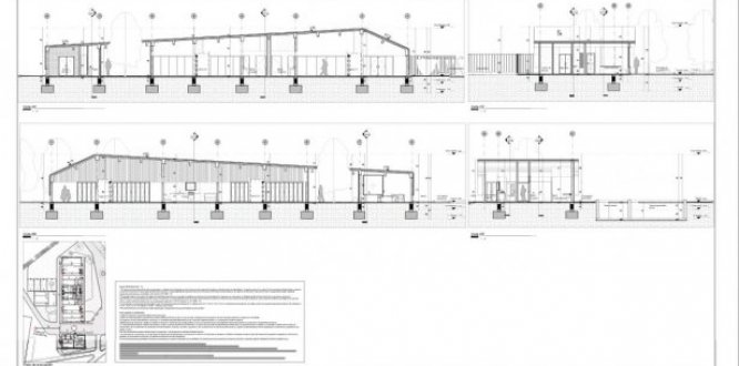 Plano salon comunal Santa Matilde