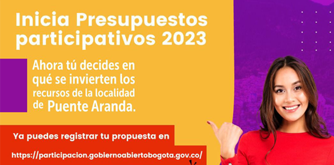 Ya iniciaron Presupuestos Participativos en Puente Aranda