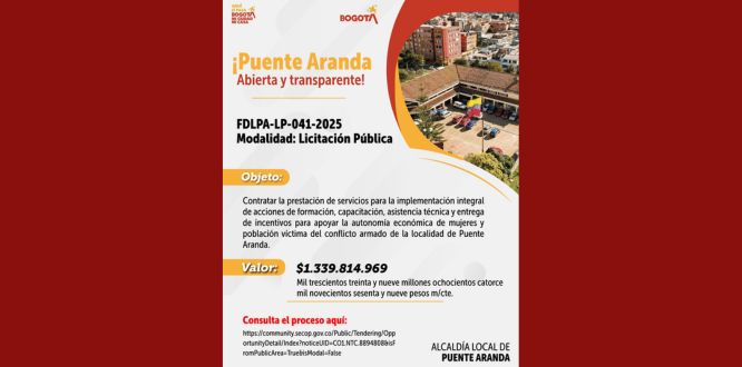 FDLPA-LP-041-2025 Modalidad: Licitación Pública