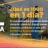 Imagen promocional de “1000 en 1 día”, una movilización ciudadana en Bogotá para transformar la ciudad con acciones positivas.
