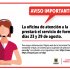 Aviso importante