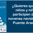¿Quieres que tus niños y niñas participen de las novenas navideñas de Puente Aranda?