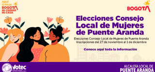 ELECCIONES CONSEJO LOCAL DE MUJERES DE PUENTE ARANDA