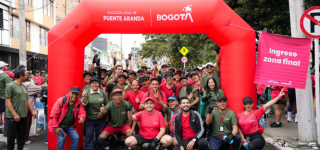 Puente Aranda recolectó más de 7.400 kilos de residuos durante la carrera ambiental “Plogging” y fortaleció la cultura ciudadana