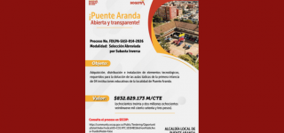 proceso No. FDLPA-SASI-014-2026 Modalidad: Selección Abreviada por Subasta Inversa.