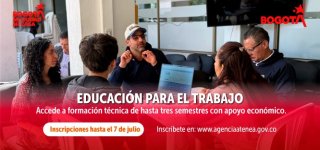 Educación para el Trabajo: últimos días para acceder a programas técnicos orientados a la formación para el empleo.