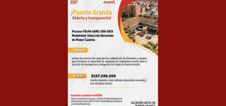  Proceso FDLPA-SAMC-056-2025 Modalidad: Selección Abreviada de Menor Cuantía